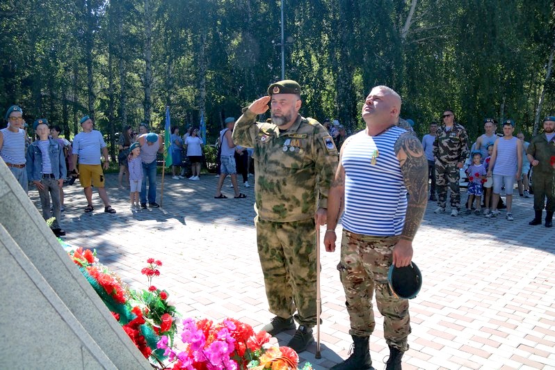 Озерск отметил 95 годовщину образования ВДВ